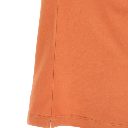 Brunello Cucinelli Orange Cotton T-Shirt
