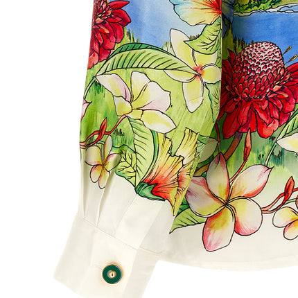 Casablanca Multicolor Silk Blouse