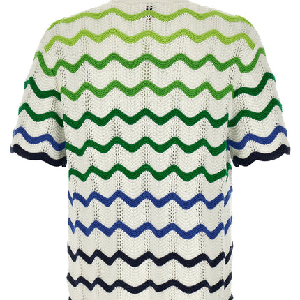 Casablanca Multicolor Cotton Blouse