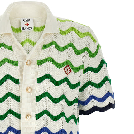 Casablanca Multicolor Cotton Blouse