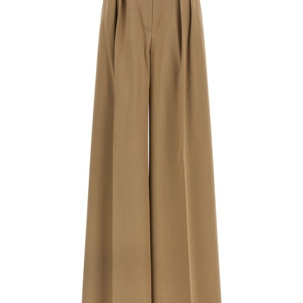 Max Mara Brown Virgin Wool Casual Pants