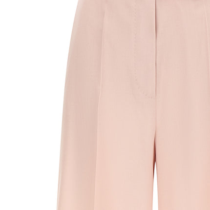 Max Mara Multicolor Virgin Wool Casual Pants