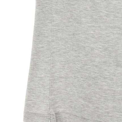 Brunello Cucinelli Gray Cotton Polo Shirt