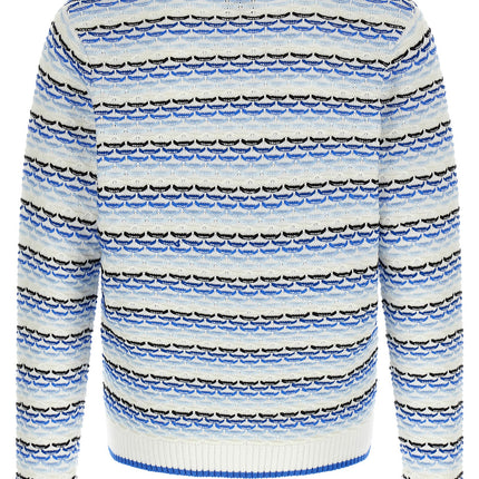 Casablanca Blue Cotton Polo Shirt