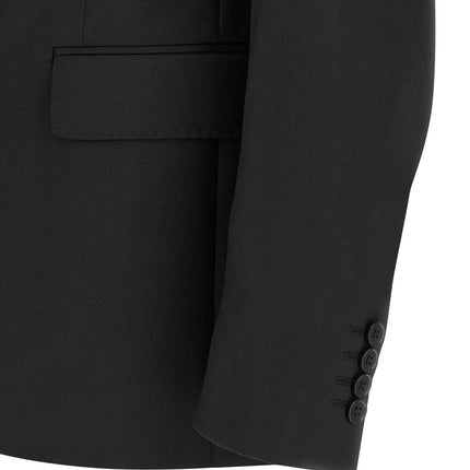Pal Zileri Black Wool Two-Piece Suit