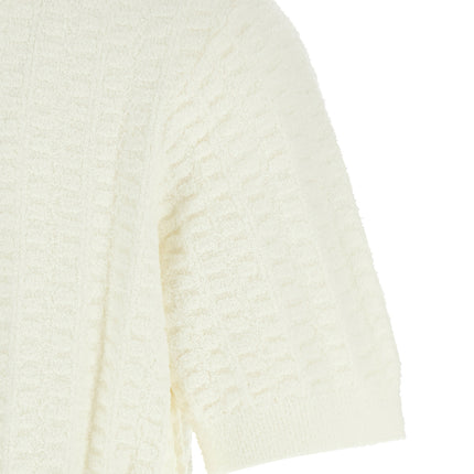 Casablanca White Cotton Polo Shirt