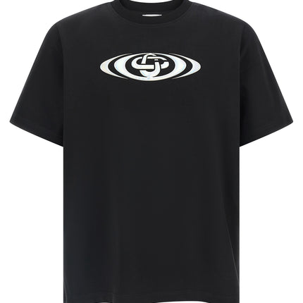 Casablanca Black Organic Cotton T-Shirt
