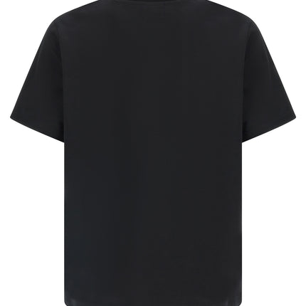 Casablanca Black Organic Cotton T-Shirt