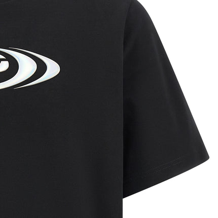 Casablanca Black Organic Cotton T-Shirt
