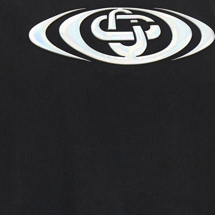 Casablanca Black Organic Cotton T-Shirt