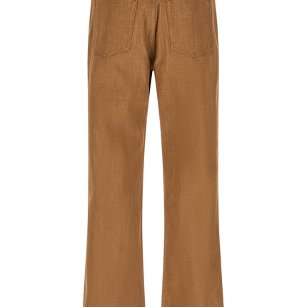 A.P.C. Brown Cotton Jeans Denim