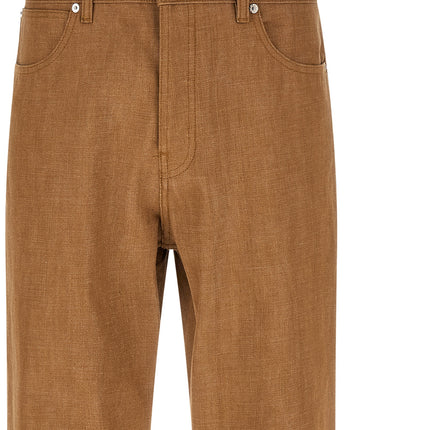 A.P.C. Brown Cotton Jeans Denim