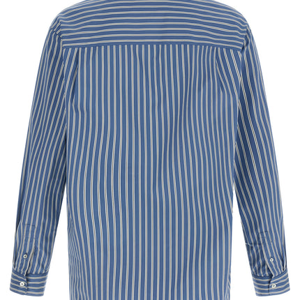 A.P.C. Blue Cotton Blouse