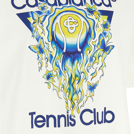 Casablanca White Organic Cotton T-Shirt