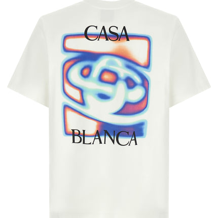 Casablanca White Organic Cotton T-Shirt