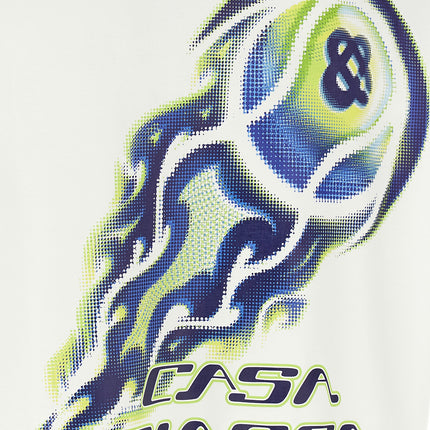 Casablanca White Cotton T-Shirt