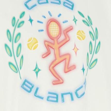 Casablanca White Organic Cotton T-Shirt