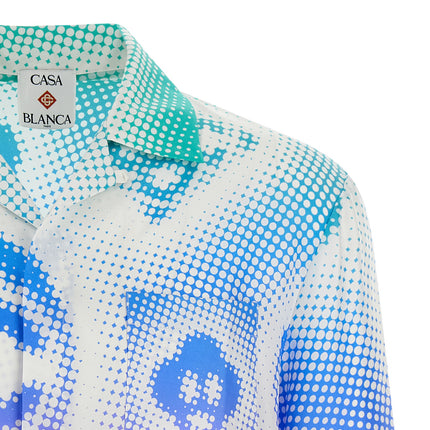 Casablanca Multicolor Silk Blouse