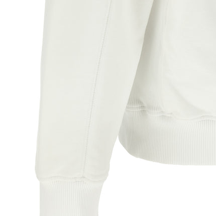 Casablanca White Organic Cotton Sweatshirt