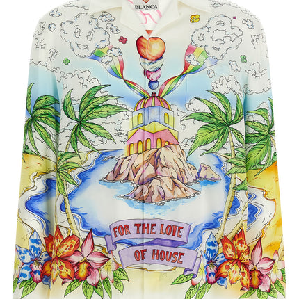 Casablanca Multicolor Silk Blouse