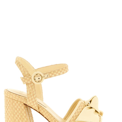 Alexandre Birman Bicolor Cowhide Platform Sandals