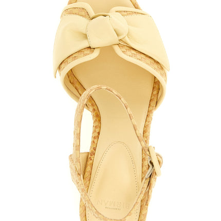 Alexandre Birman Bicolor Cowhide Platform Sandals