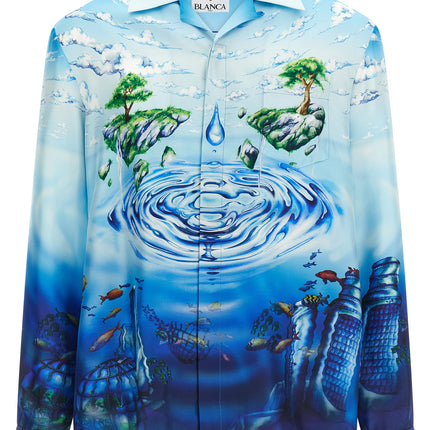 Casablanca Multicolor Silk Blouse