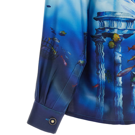 Casablanca Multicolor Silk Blouse