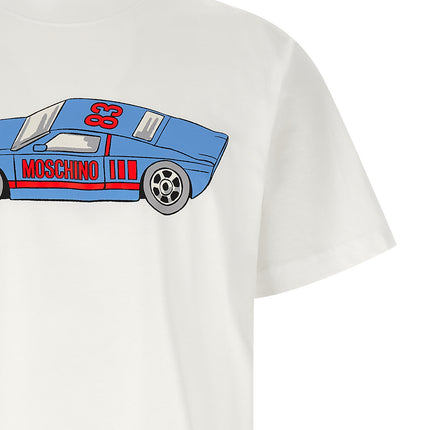Moschino White Cotton T-Shirt