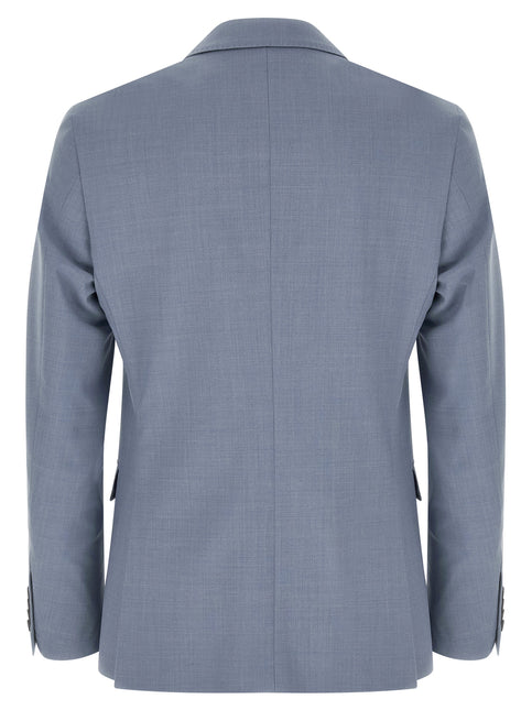 Pal Zileri Blue Polyester Two-Piece Suit
