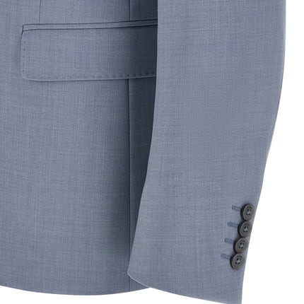 Pal Zileri Blue Polyester Two-Piece Suit