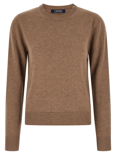 'S Max Mara Brown Wool Cardigan