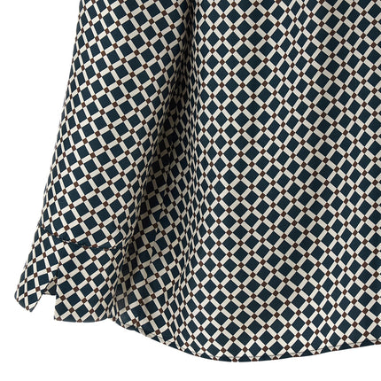 'S Max Mara Blue Silk Blouse
