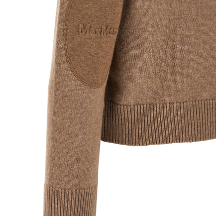 'S Max Mara Brown Wool Cardigan