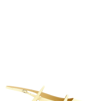 Alexandre Birman Bicolor Cowhide Ballet Flats