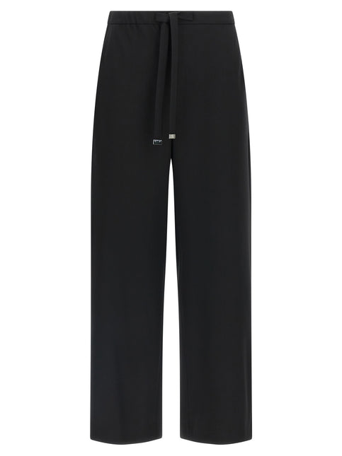 'S Max Mara Black Virgin Wool Joggers (Workout Pants)
