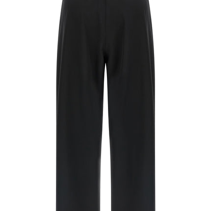 'S Max Mara Black Virgin Wool Joggers (Workout Pants)