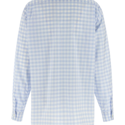 Moschino Blue Cotton Blouse