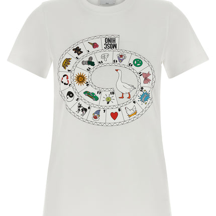 Moschino White Cotton T-Shirt