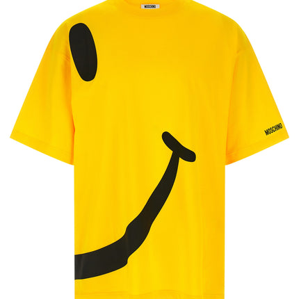 Moschino Bicolor Cotton T-Shirt