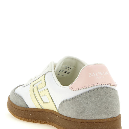 Balmain Multicolor Polyamide Low Top Sneakers