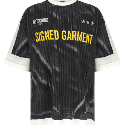 Moschino Black Cotton Sportswear