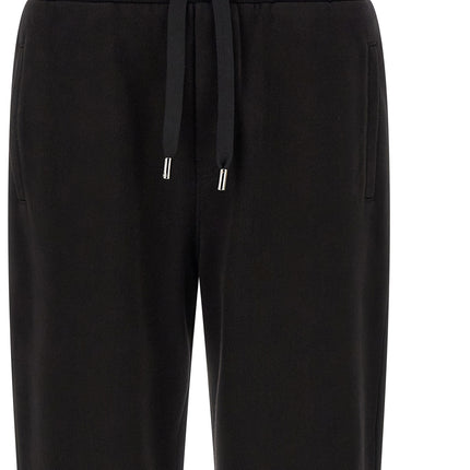 Dolce & Gabbana Black Cotton Joggers (Workout Pants)