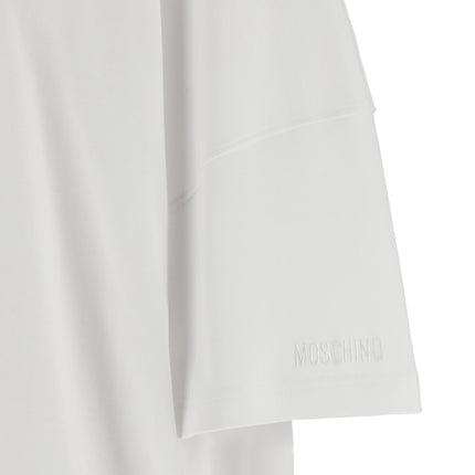 Moschino White Cotton Short Dress