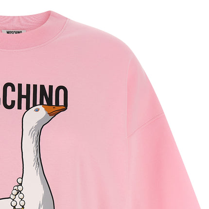 Moschino Multicolor Cotton Short Dress