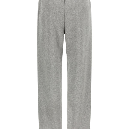 Off-White Gray Cotton Joggers (Workout Pants)