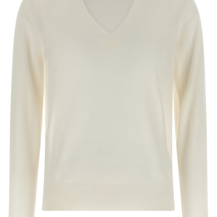 P.A.R.O.S.H. White Wool Cardigan