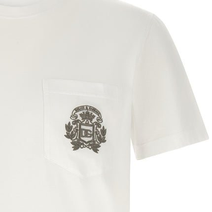 Dolce & Gabbana White Cotton T-Shirt