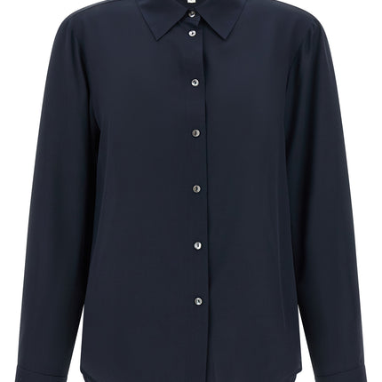 P.A.R.O.S.H. Blue Silk Blouse