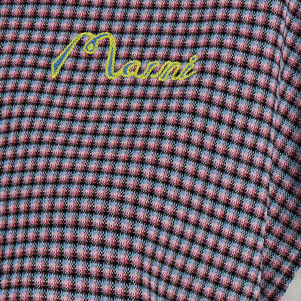 Marni Multicolor Viscose Polo Shirt